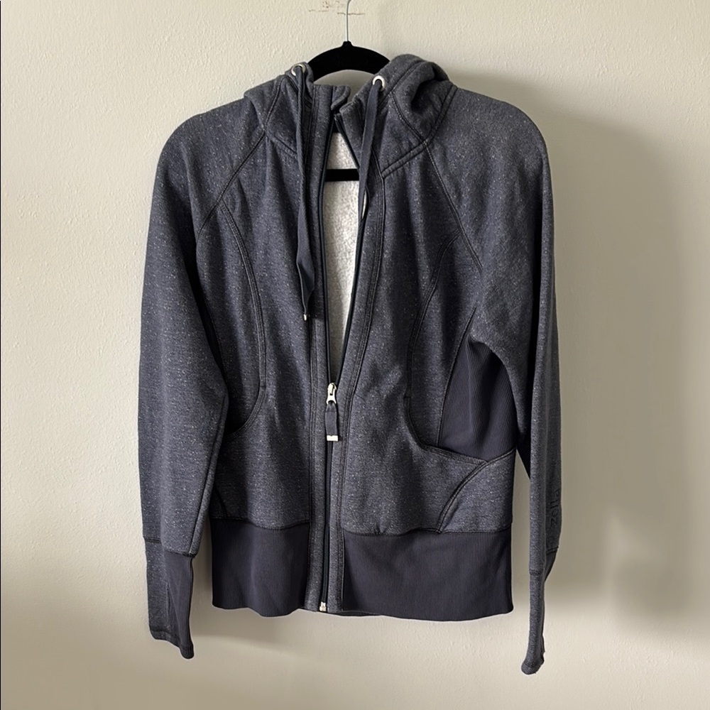Zella Blue Zippered Hoodie
